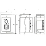 Speed Control 220VAC 25W  US-52